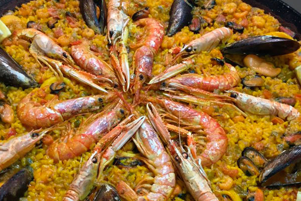 Restaurante El Patio | Restaurante en Las Rozas | Paella de marisco