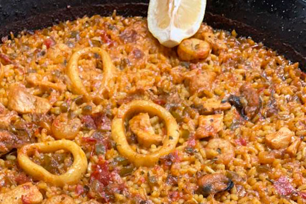 Restaurante El Patio | Restaurante en Las Rozas | Paella "To Pelao" mixto