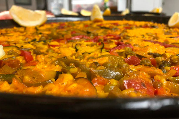 Restaurante El Patio | Restaurante en Las Rozas | Paella de verduras