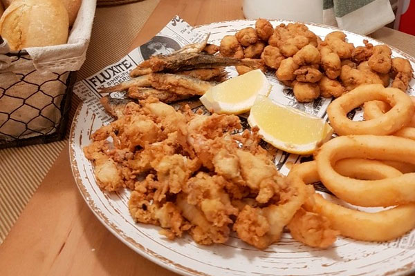 Restaurante El Patio | Restaurante en Las Rozas | Gran fritura variada El Patio