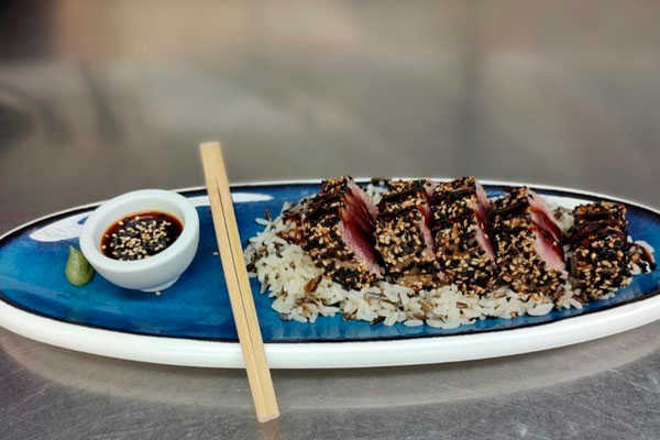 Restaurante El Patio | Restaurante en Las Rozas | Tataki de atún rojo salvaje